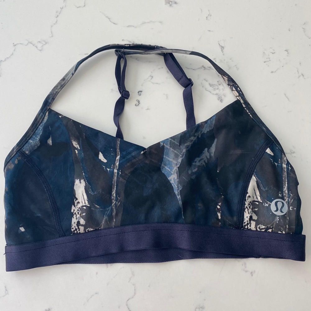 Lululemon hot spell bra *SE wanderlust size 4